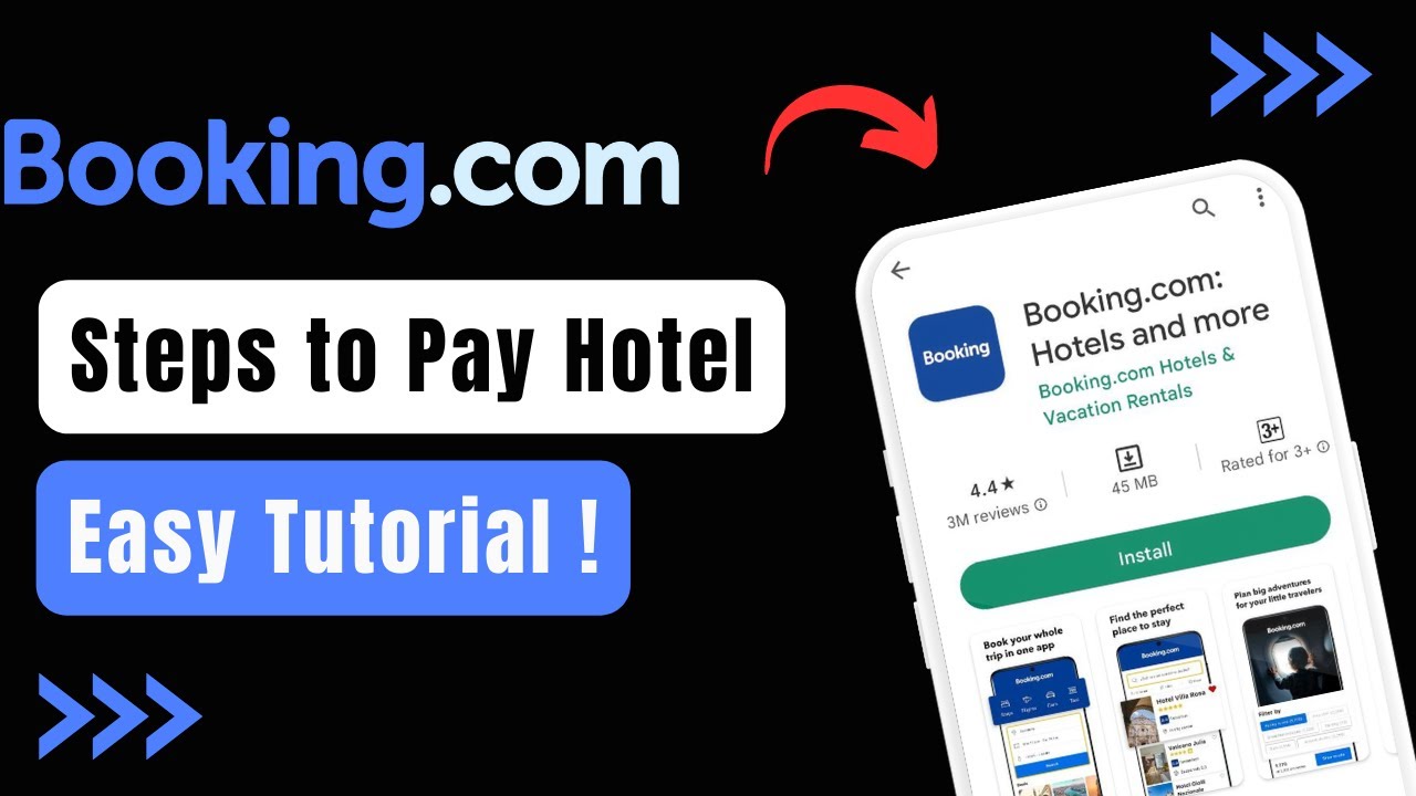 How to Pay Hotel in Booking.com !