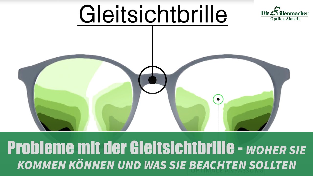 Probleme mit der Gleitsichtbrille WOHER SIE KOMMEN KÖNNEN UND WAS SIE BEACHTEN SOLLTEN