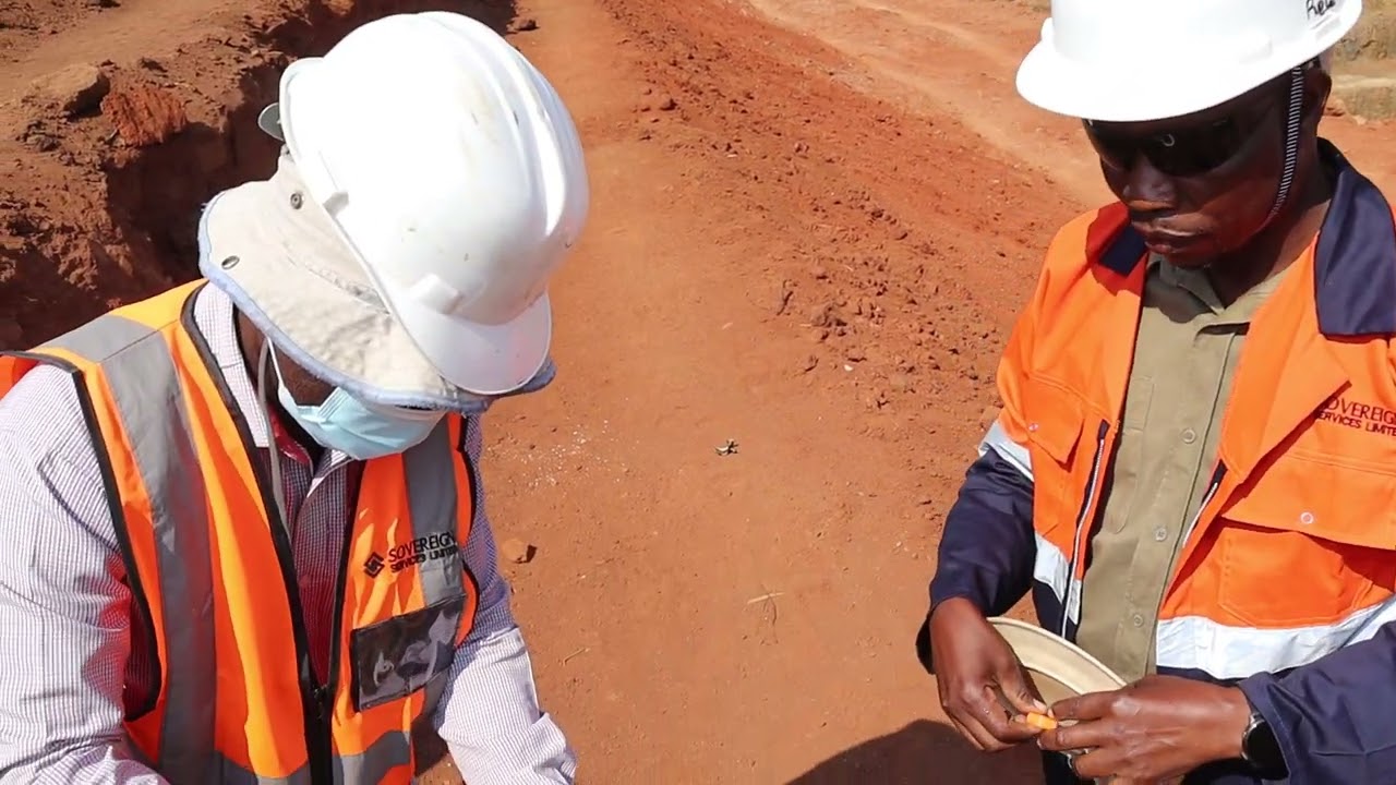 Panning for rutile at Sovereign Metals’ Kasiya Rutile Project in Malawi