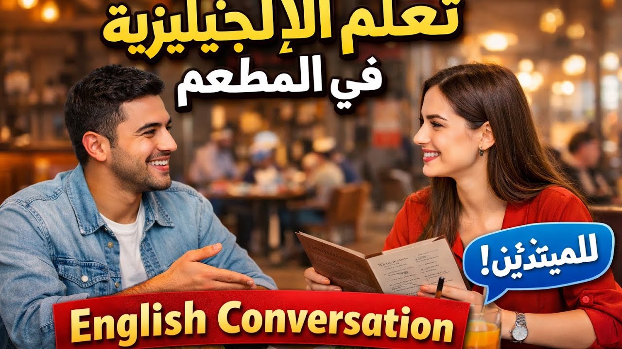 تعلم الإنجليزية في المطعم | محادثة كاملة للمبتدئين