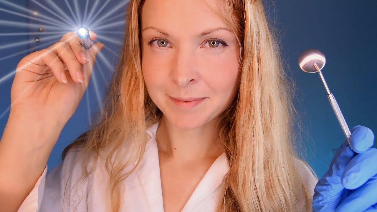 ASMR Français ROLEPLAY DOCTEUR 👩‍⚕️🩺  CHECK UP examen médical