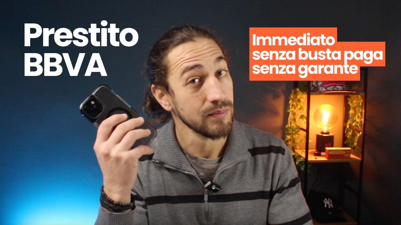 Come richiedere un prestito BBVA | Senza busta paga e senza garante