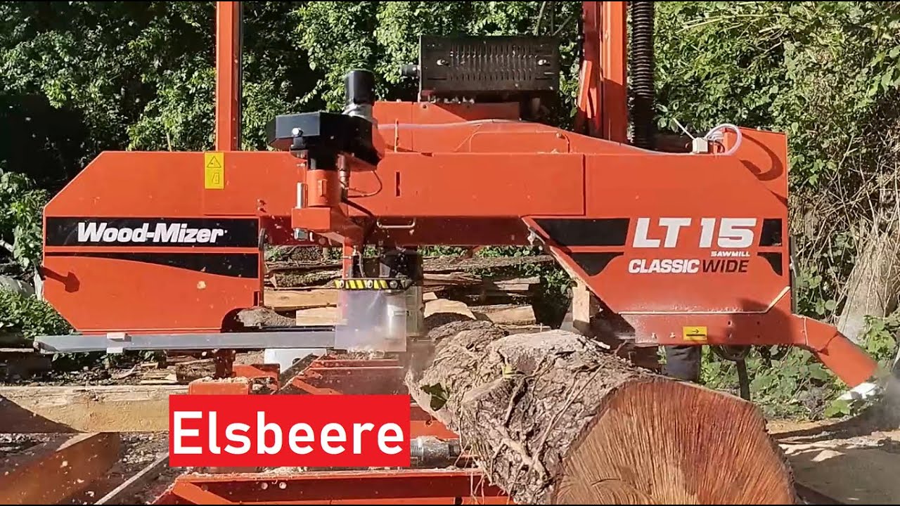 Das erste Mal Elsbeere auf dem Sägewerk – was ein geiles Holz!