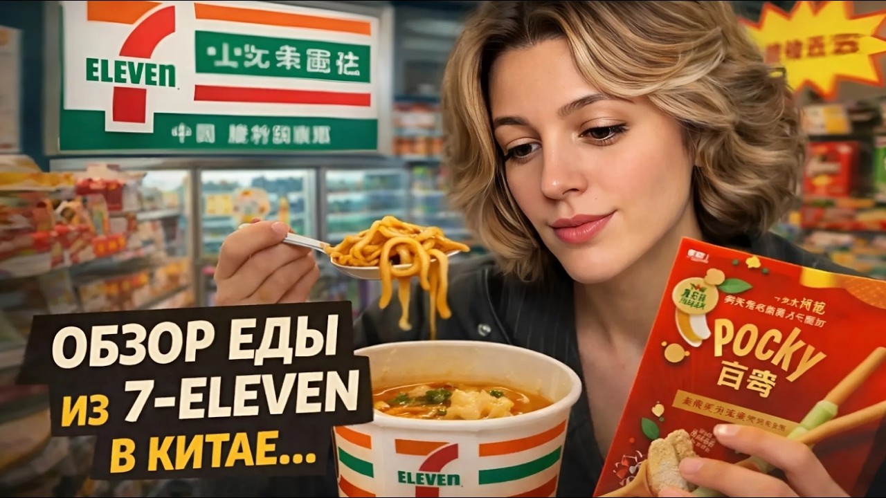 7 - Eleven в Китае - дешевле, чем готовить?! Цены и еда