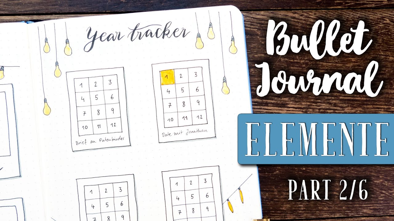 Erste Seiten im BULLET JOURNAL: Index und Reihenfolge | Teil 2/6