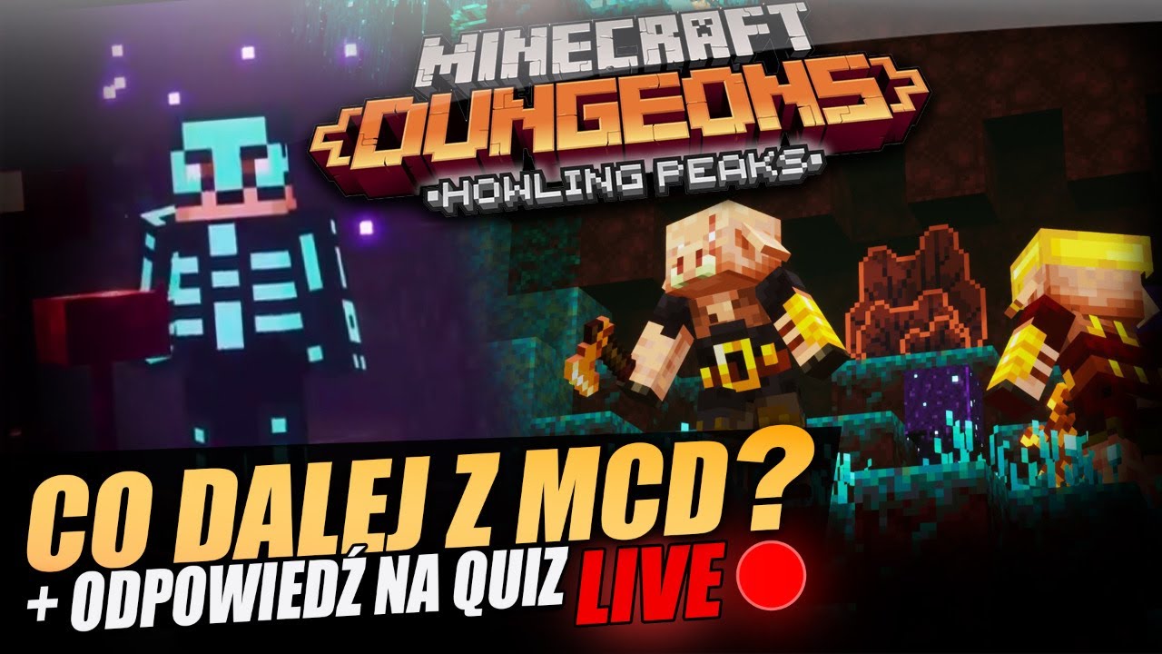 CO DALEJ Z MCD? - Minecraft Dungeons LIVE (PL) #18