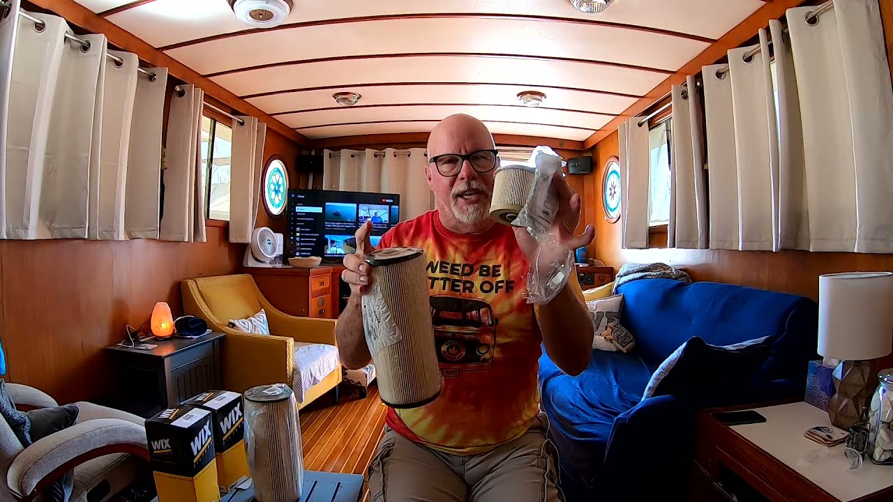 Boating 101 changing a Racor Fuel filter every boater should know how to do this