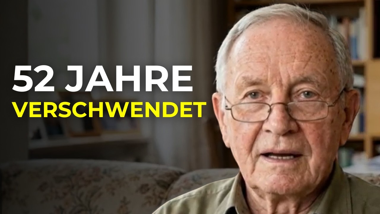 Ich bin 73 Jahre alt... Ich habe 52 Jahre gebraucht, um das zu lernen (verschwende deine Zeit nicht)