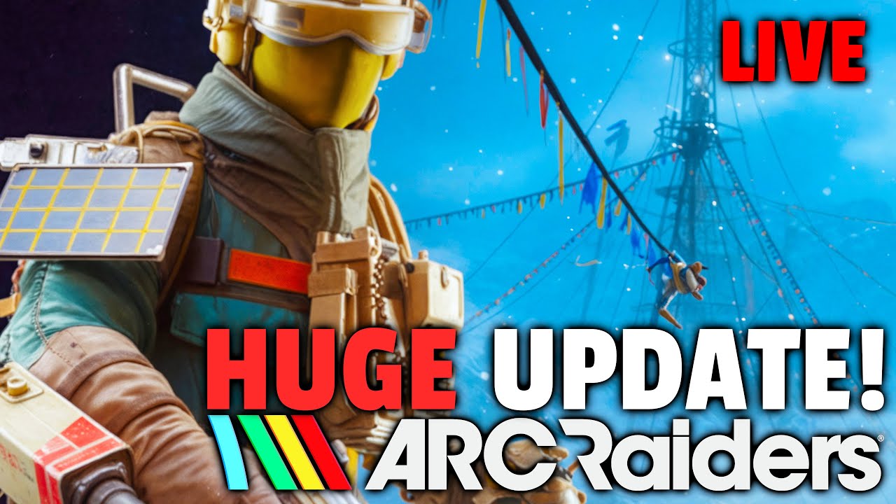 MASSIVE New Update! Cold Snap Is HERE! Arc Raiders Live