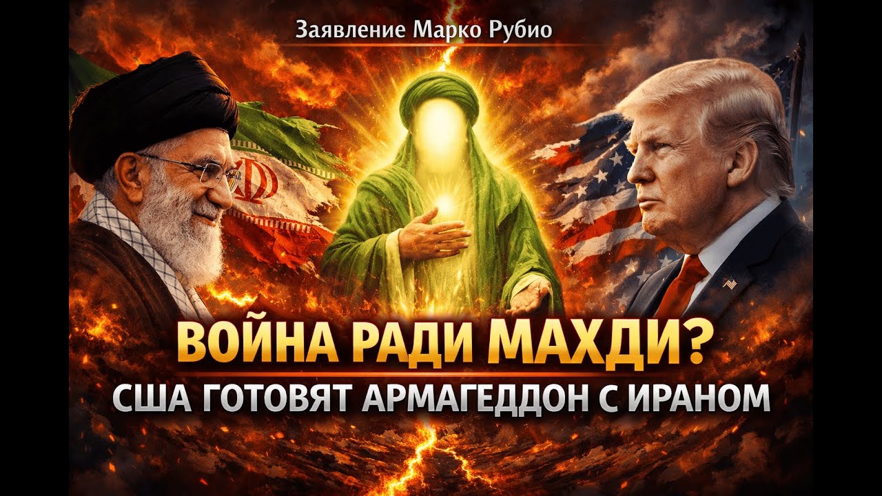 ВОЙНА РАДИ МАХДИ? США ГОТОВЯТ АРМАГЕДДОН С ИРАНОМ