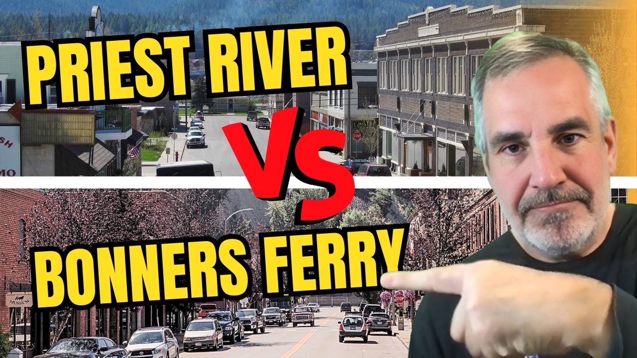Living in Priest River VS. Bonners Ferry NORTH IDAHO! [The REAL Difference! 🤯]