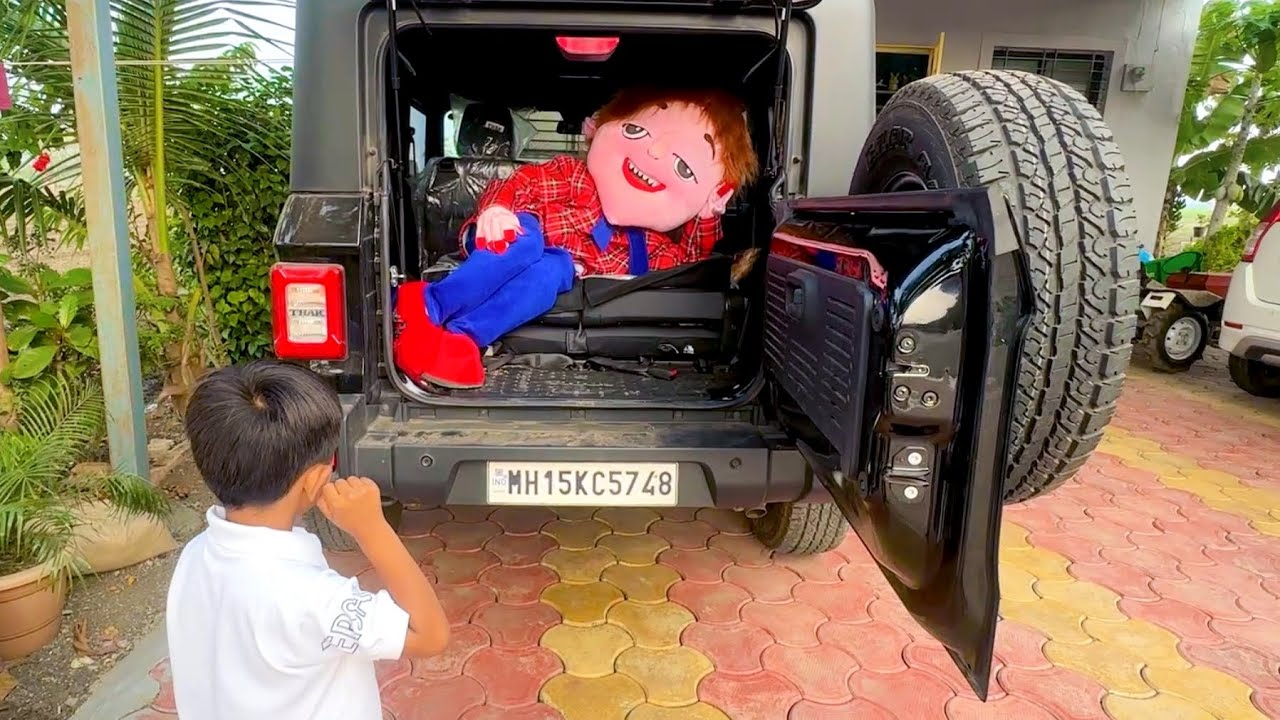 माऊलीच्या THAR गाडीत तात्या विंचू झोपला 🔥