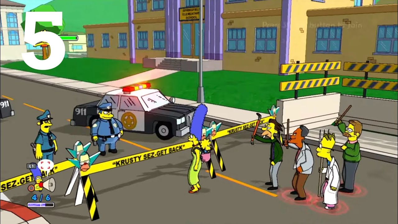 The Simpsons Game 5: Mob Rules