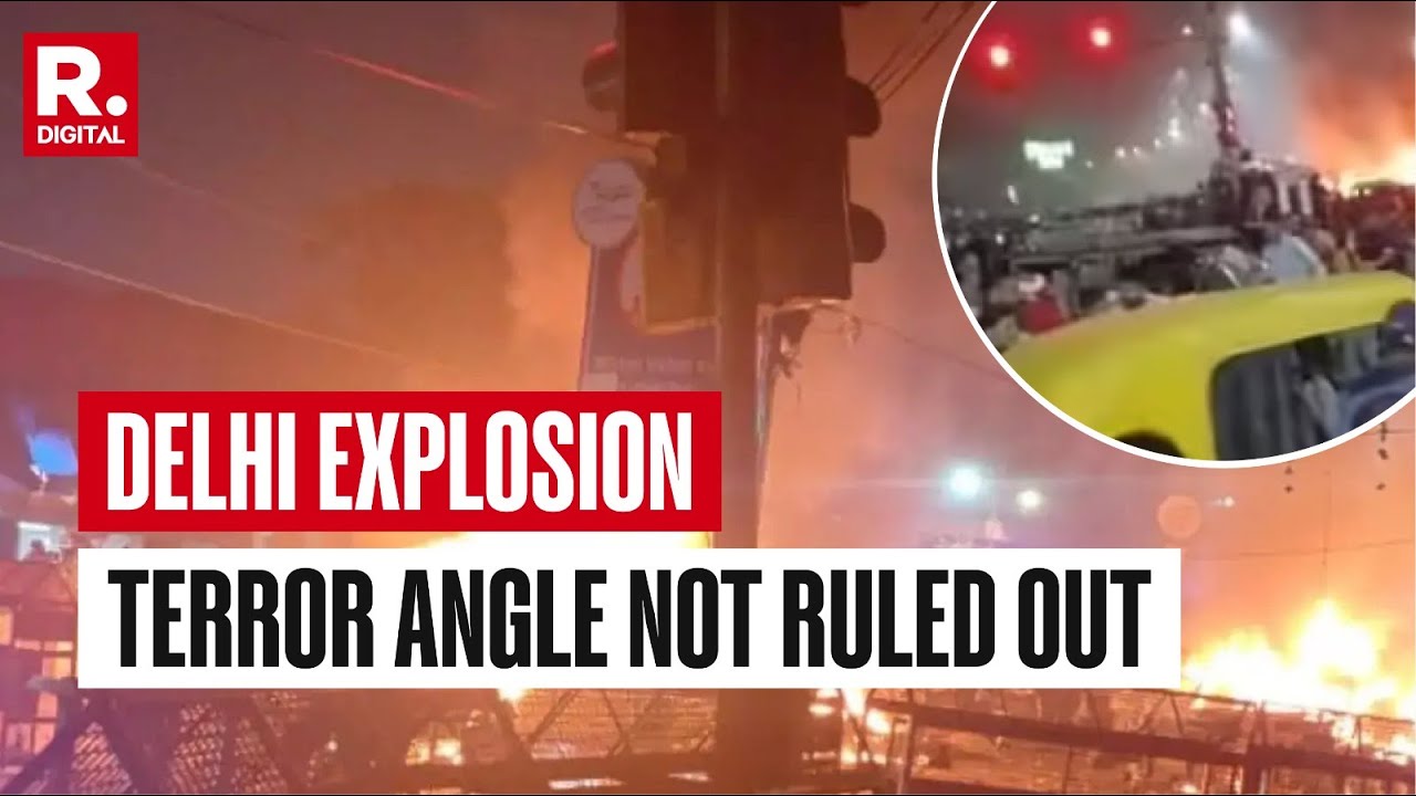 Red Fort Explosion: Multiple Visuals Capture Red Fort Explosion | New Delhi