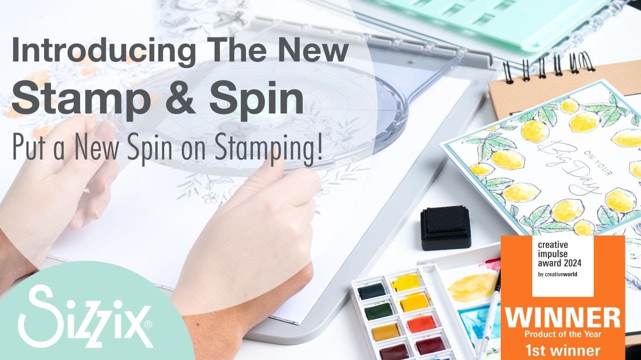 Introducing the new Award Winning Stamp & Spin Accessory
