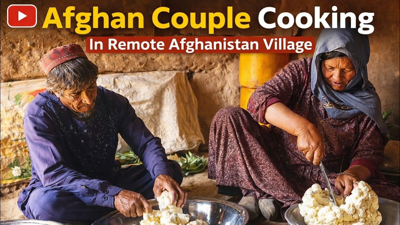  This Afghan Couple Survives in a Remote Village (Real Village Life)