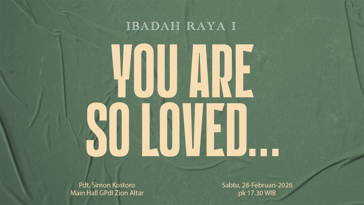 Ibadah Raya I Sabtu 28 Februari 2026 - 