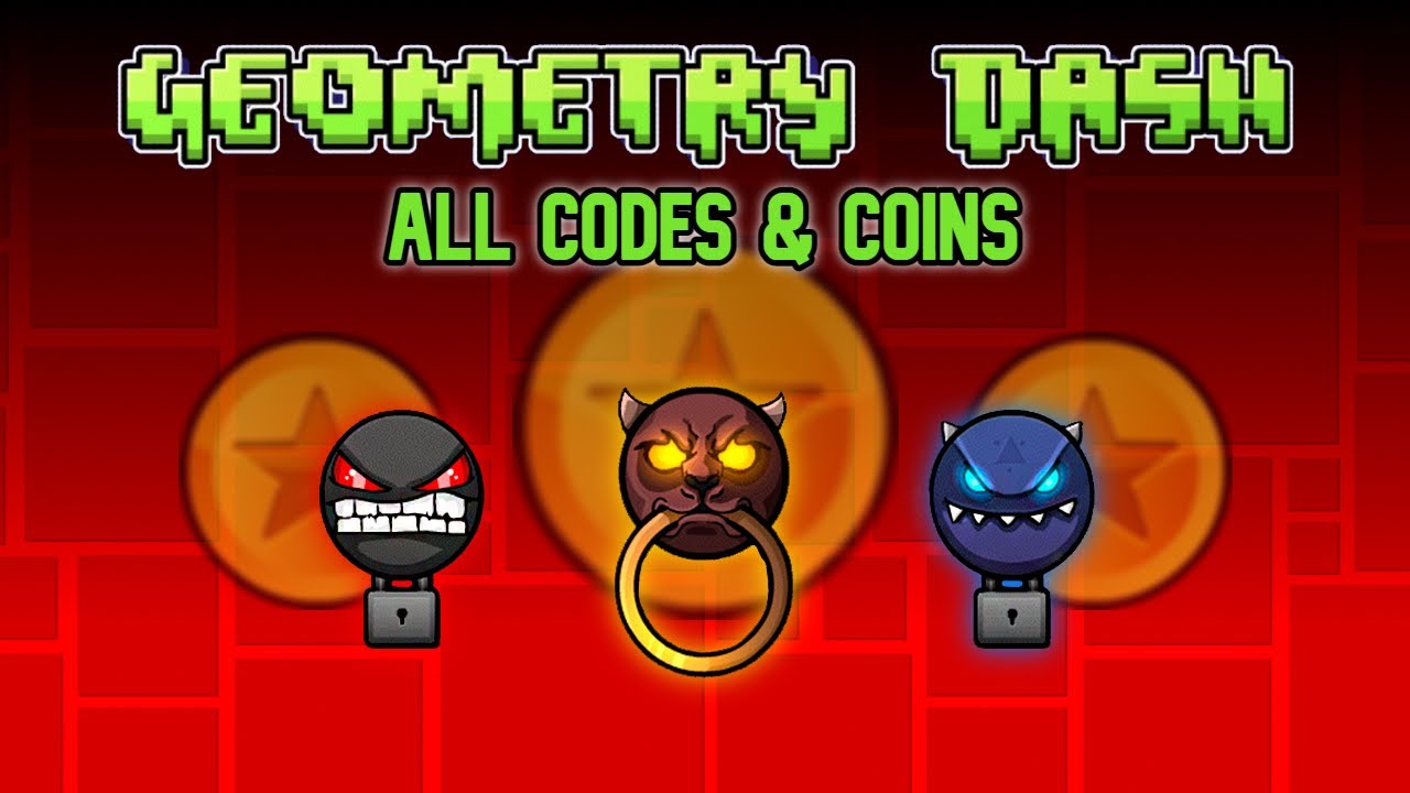 Geometry Dash ALL Vault CODES & Coins (2.1)