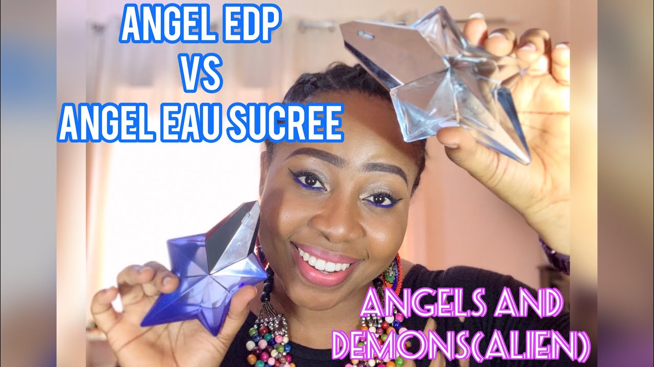 Angel EDP vs Angel Eau Sucree by Mugler Perfume Review... Which is better?🤷🏻‍♀️