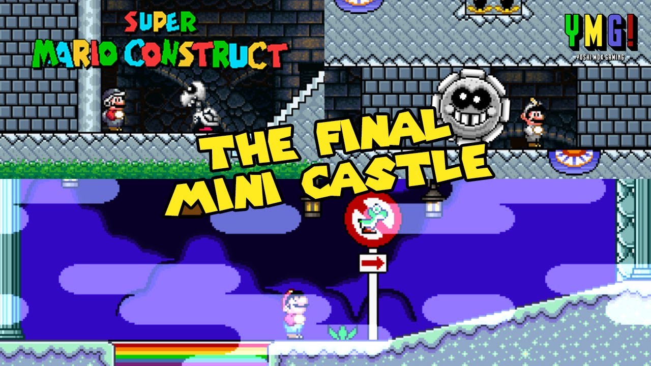 Switch Castle! The Final Mini Castle | Super Mario Construct