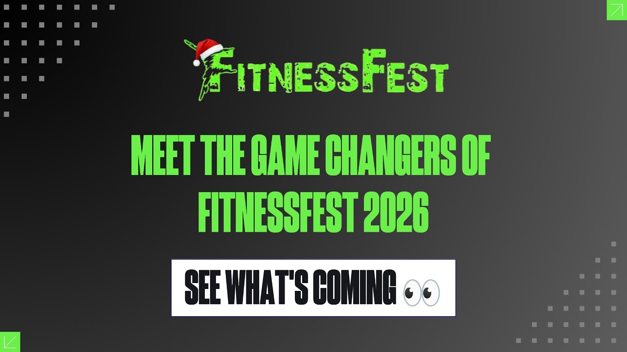 WATCH THIS VIDEO to hear directly from our FitnessFest 2026 presenters