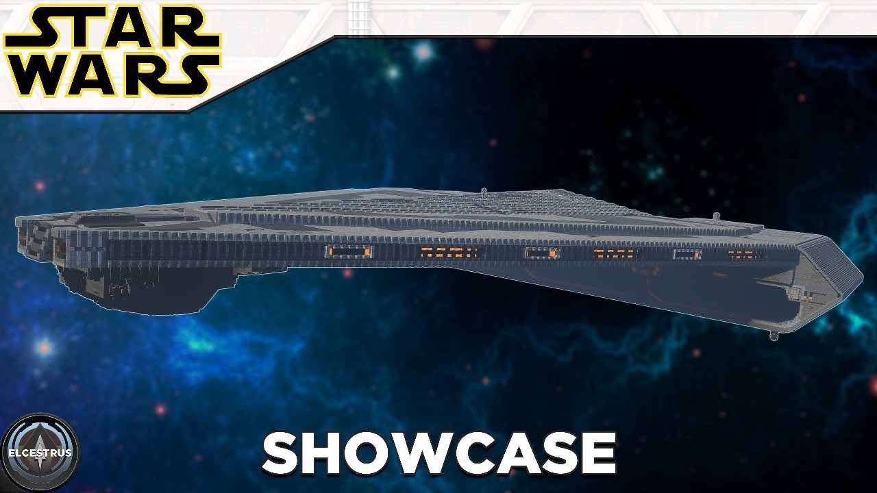 Imperial Quasar Fire-class cruiser carrier | Minecraft Star Wars showcase