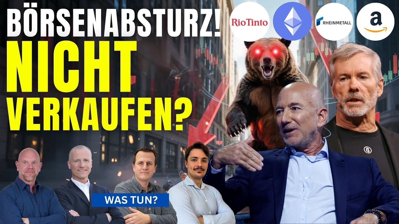Amazon's Zahlen: Absturz Berechtigt? | Rio Tinto | Rheinmetall | Strategy | Ethereum