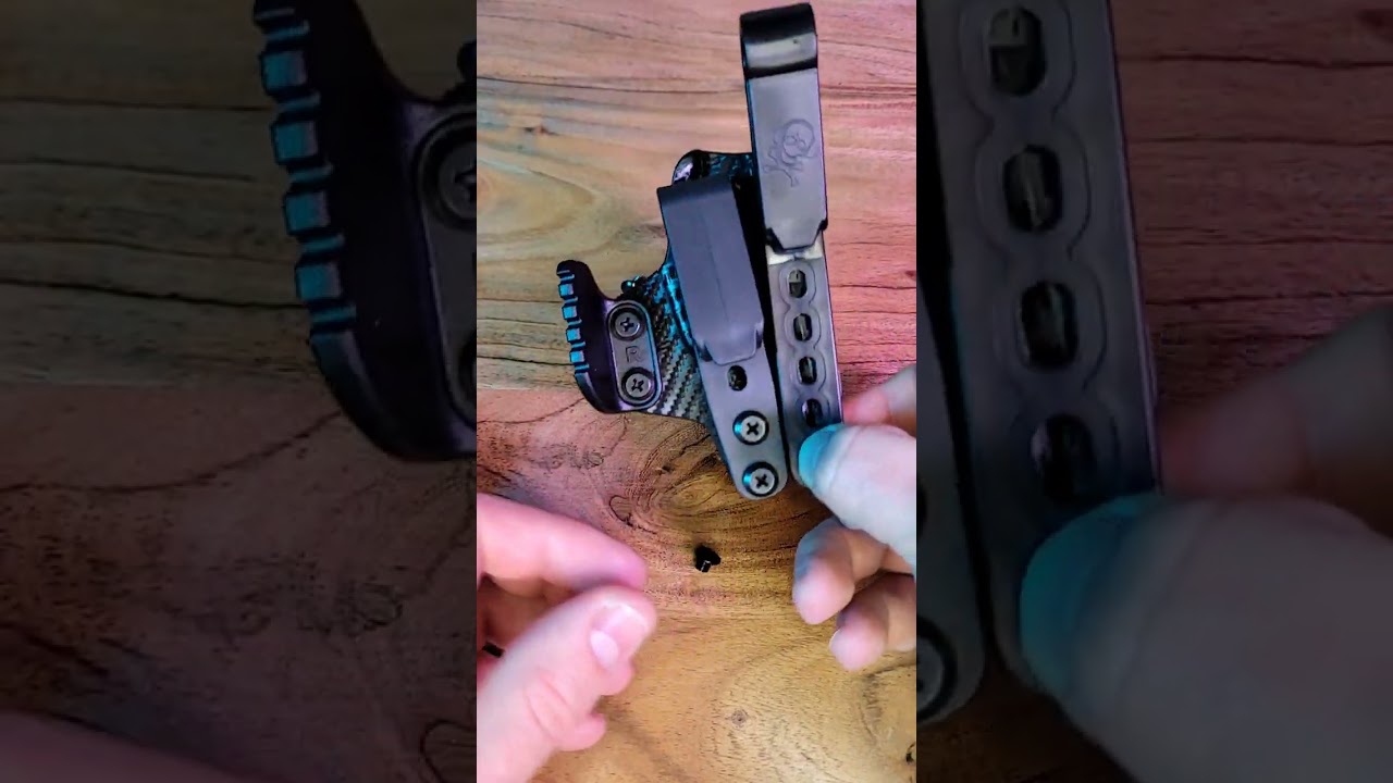 Concealment Express Trigger Guard Holster&nbsp;(Rounded), and G-CODE IWB Belt Clip. Deep Concealment- EDC