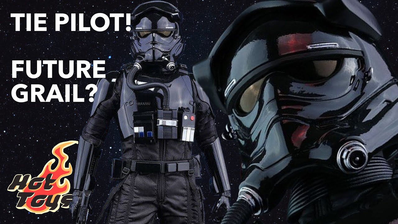 ПОЧЕМУ ЭТА ФИГУРКА СТАНОВИТСЯ РЕДКОЙ? Распаковка и обзор Hot Toys First Order Tie Pilot MMS324!