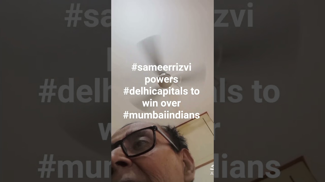 #sameerrizvi in the limelight again with 90 in 51 balls as #delhicapitals bt #mumbaiindians