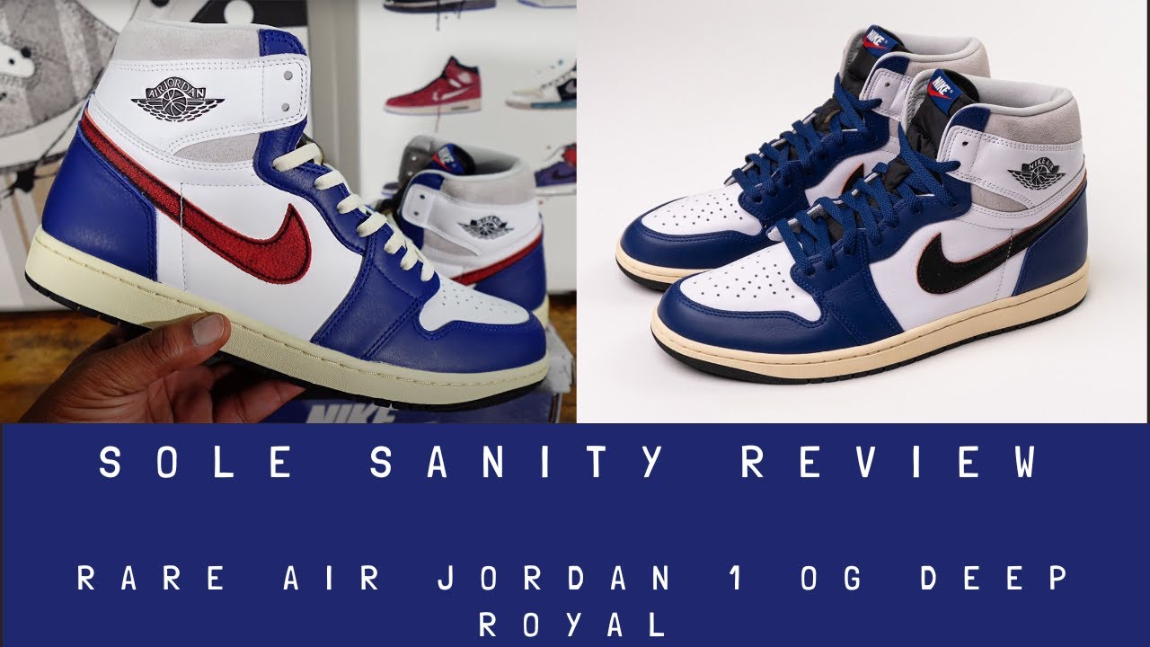 This sneaker has a secret feature! Jordan 1 Rare Air OG Deep Royal breakdown + 2025 Rare Air series