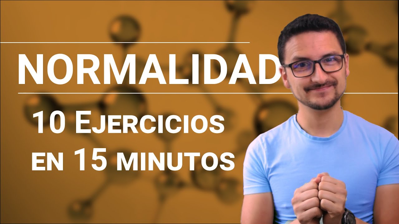 Calculo de la Normalidad de una solución: La mejor Explicación