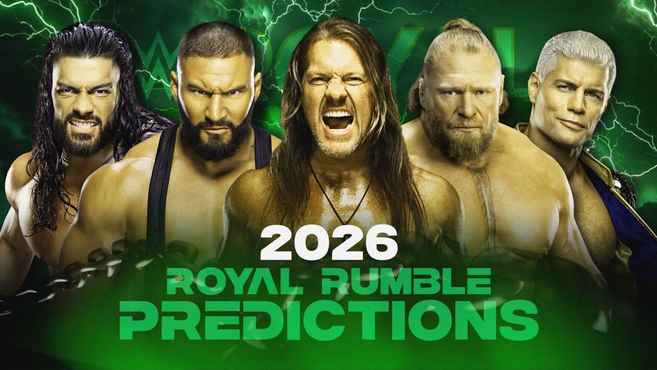 WWE 2026 ROYAL RUMBLE RIYADH MEN'S ENTRY , WINNER PREDICTIONS / SB WRESTLING