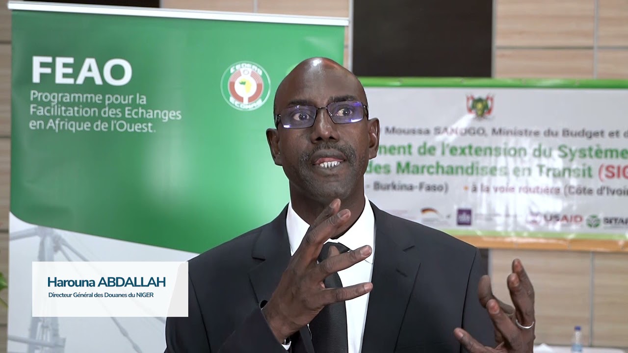 Programme FEAO : Interview du Directeur Général des Douanes du Niger