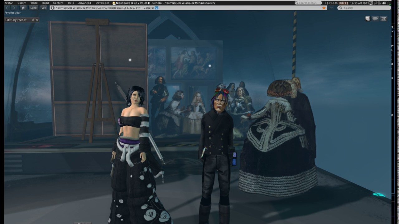 NooGalerie des Menines dans second life