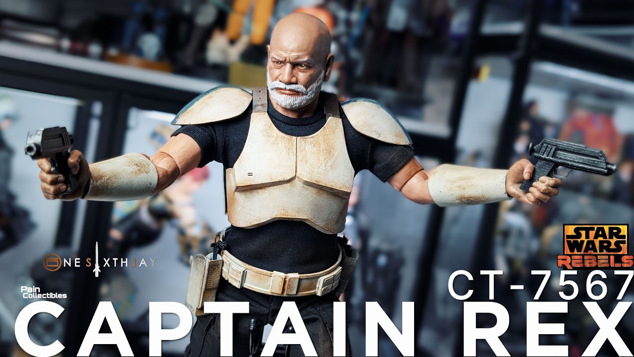 #starwarsrebels Кастомная модель CT-7567 «Старик капитан Рекс» в масштабе 1/6 от @onesixthjay | Р...