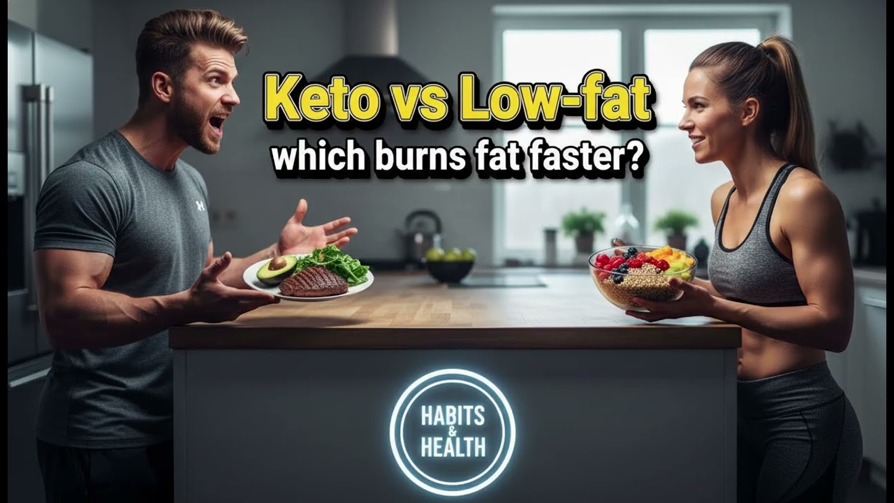 Which Burns Fat Faster? Keto vs Low-fat Diet Showdown