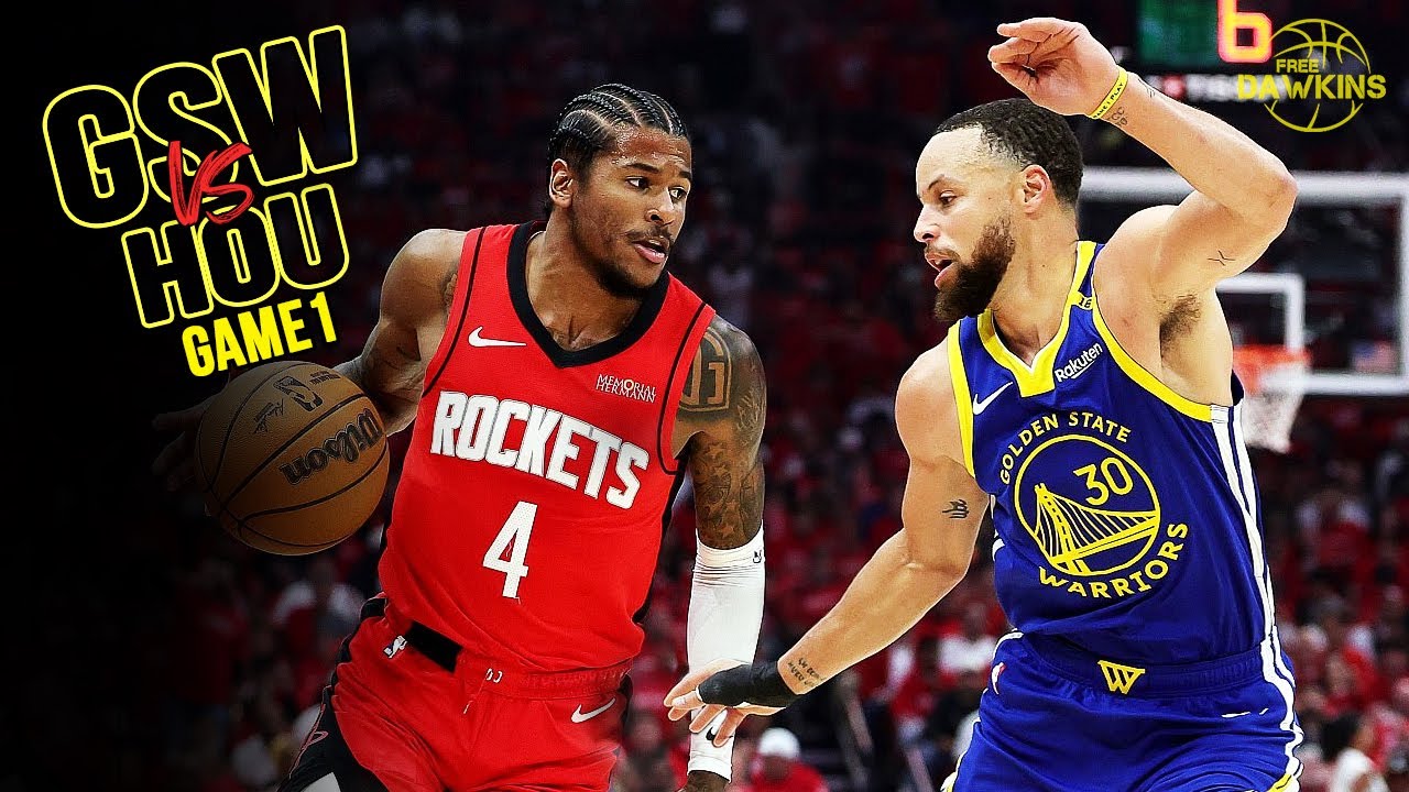 Golden State Warriors vs Houston Rockets Game 1 Full Highlights | 2025 WCR1 | FreeDawkins