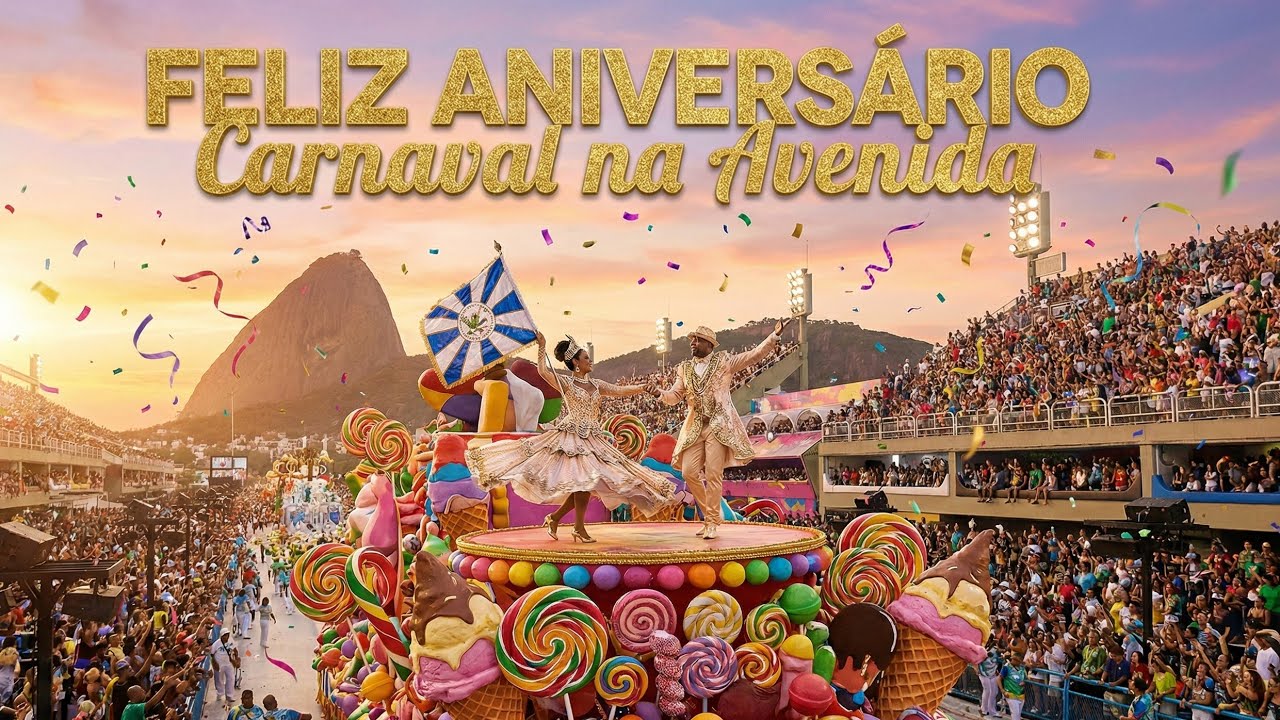 Canção de Parabéns/ Carnaval na Avenida/ Feliz Aniversário 🎂