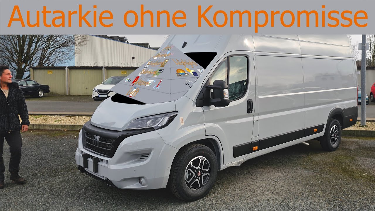 Autark unter 3,5 Tonnen? Probieren wir es aus! - Unser Campervan Ausbau DIY | S1E0