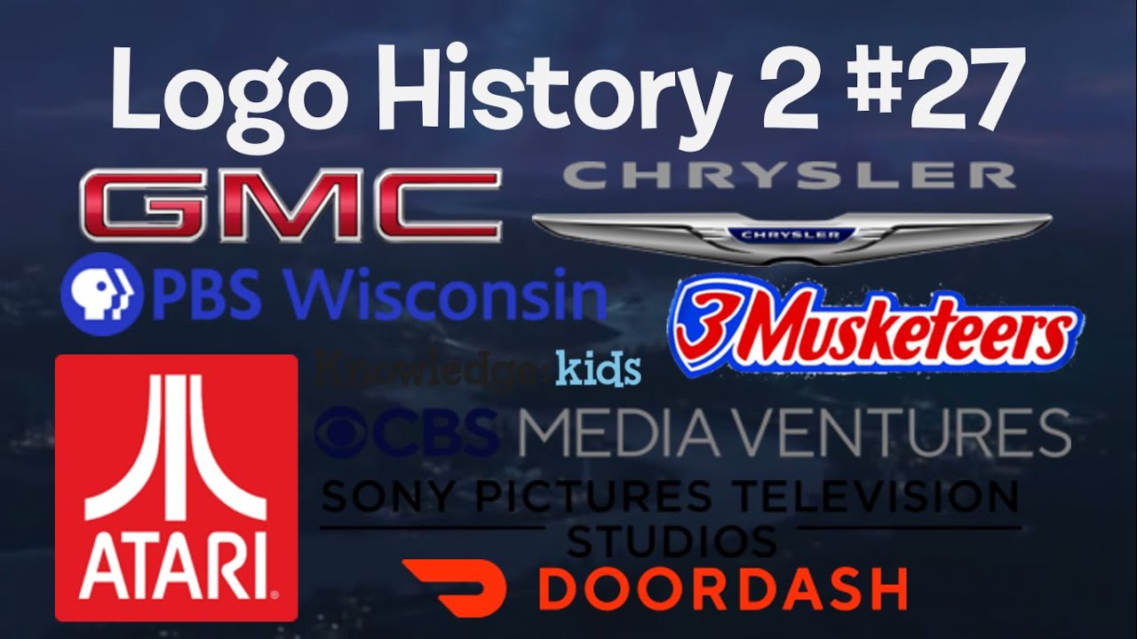 История логотипа 2 #27 — GMC, Chrysler, PBS Wisconsin, 3 Musketeers, Atari, Knowledge Kids и мног...
