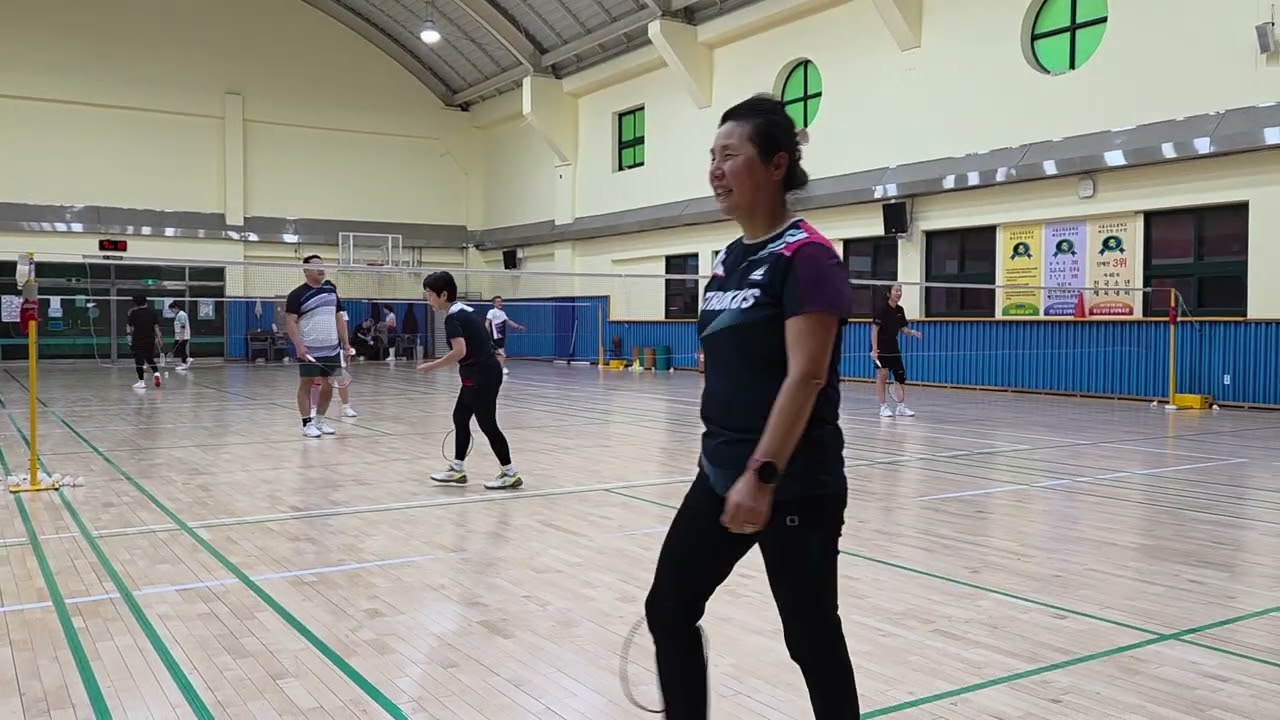 소의초등학교/6코트/게스트비1만원,콕지원/ 회원모집중입니다.!! 혈철+민정&건수+재희^^
