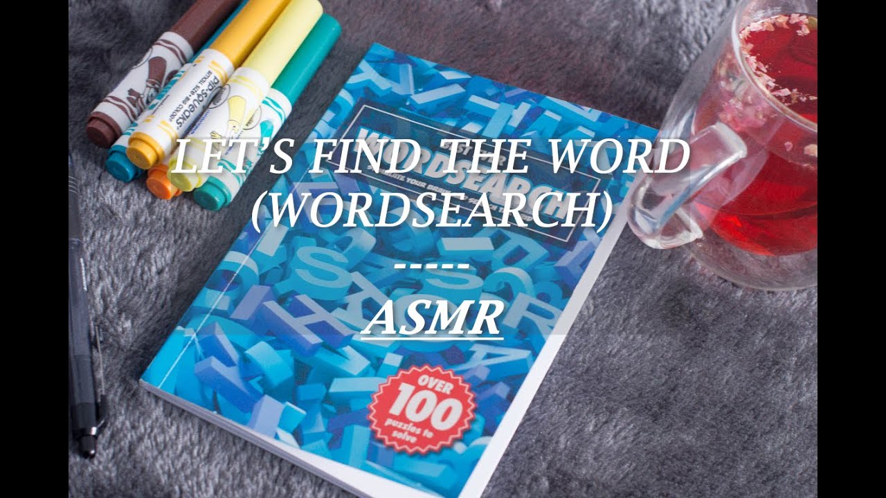 📖 Whispered Wordsearch ASMR | Relaxing Page Turning 💤🎧 ASMR Empress