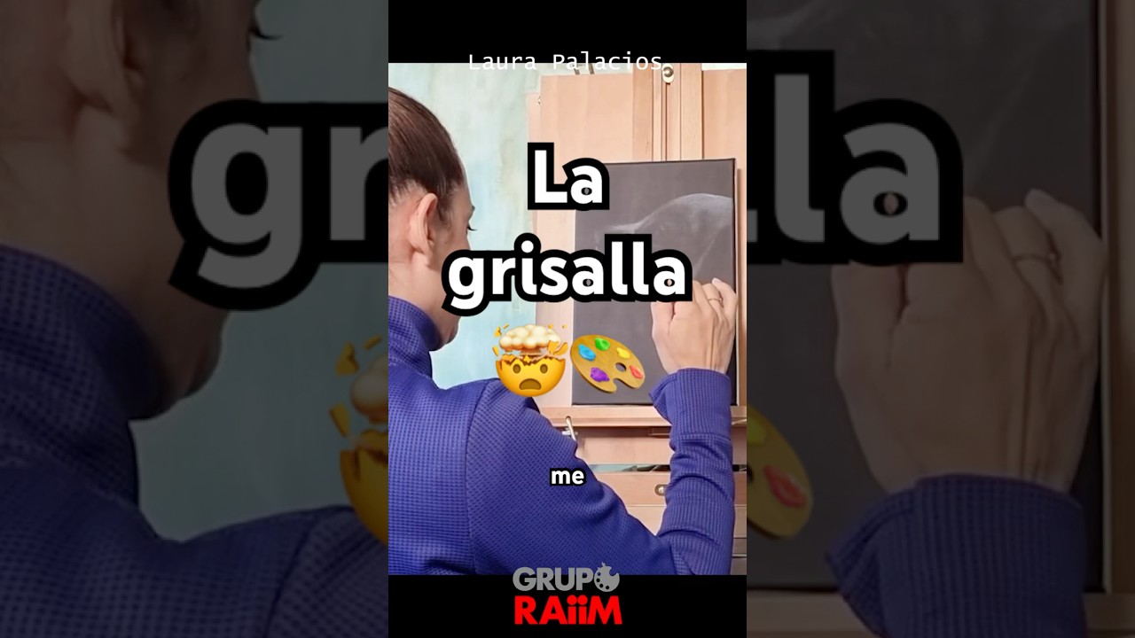 La grisalla 🤯🎨 #TecnicasDePintura #TipsDePintura #TutorialDePintura #PinturaRealista #Viral