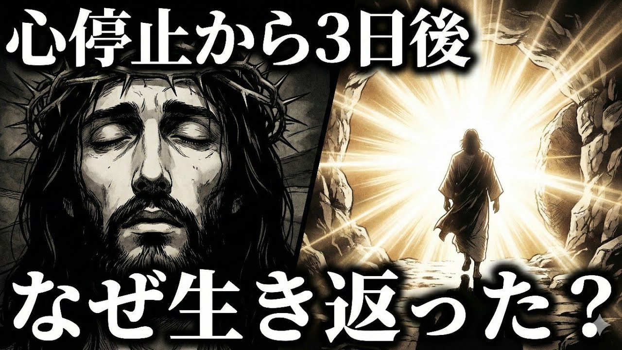 【閲覧注意】シんでから3日で蘇ったイエス・キリストを知っていますか？…医学的にあり得ない「空白の72時間」と奇跡を起こし歴史を変えた神の子の軌跡【解説】