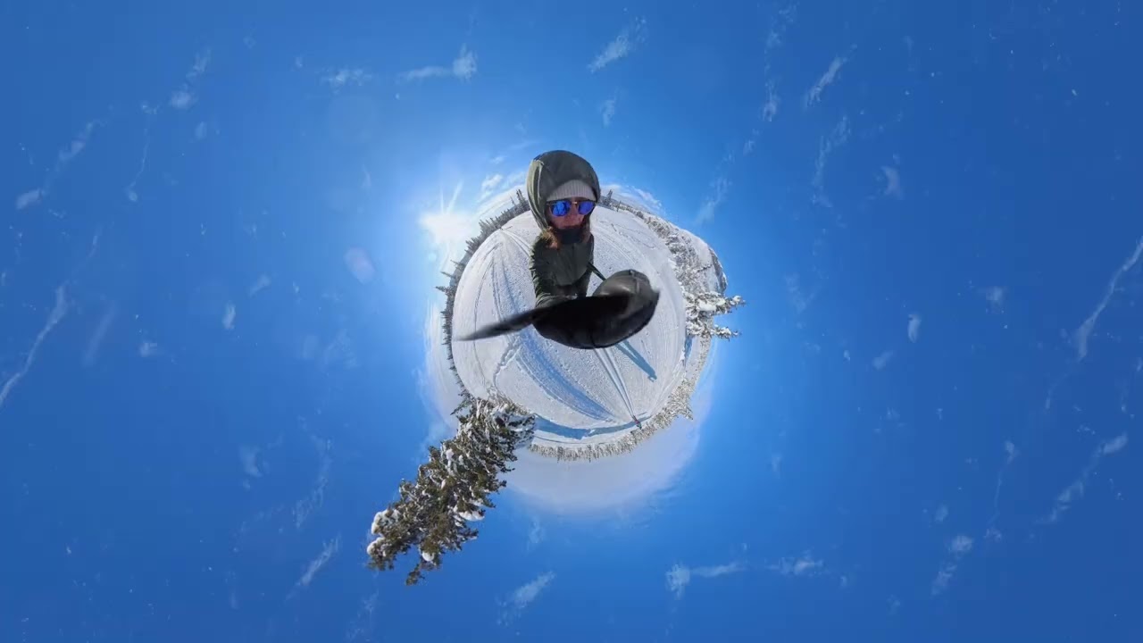 Cross country skiing in Norway with insta360