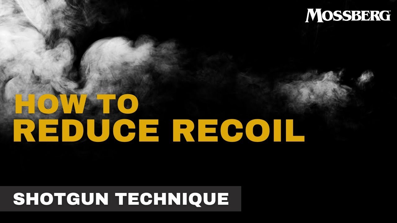 Reduce Recoil When Shooting A Tactical Shotgun | Mossberg 940 Pro Tactical SPX