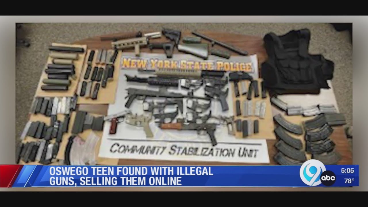 Hastings teen found with a stash of illegal guns