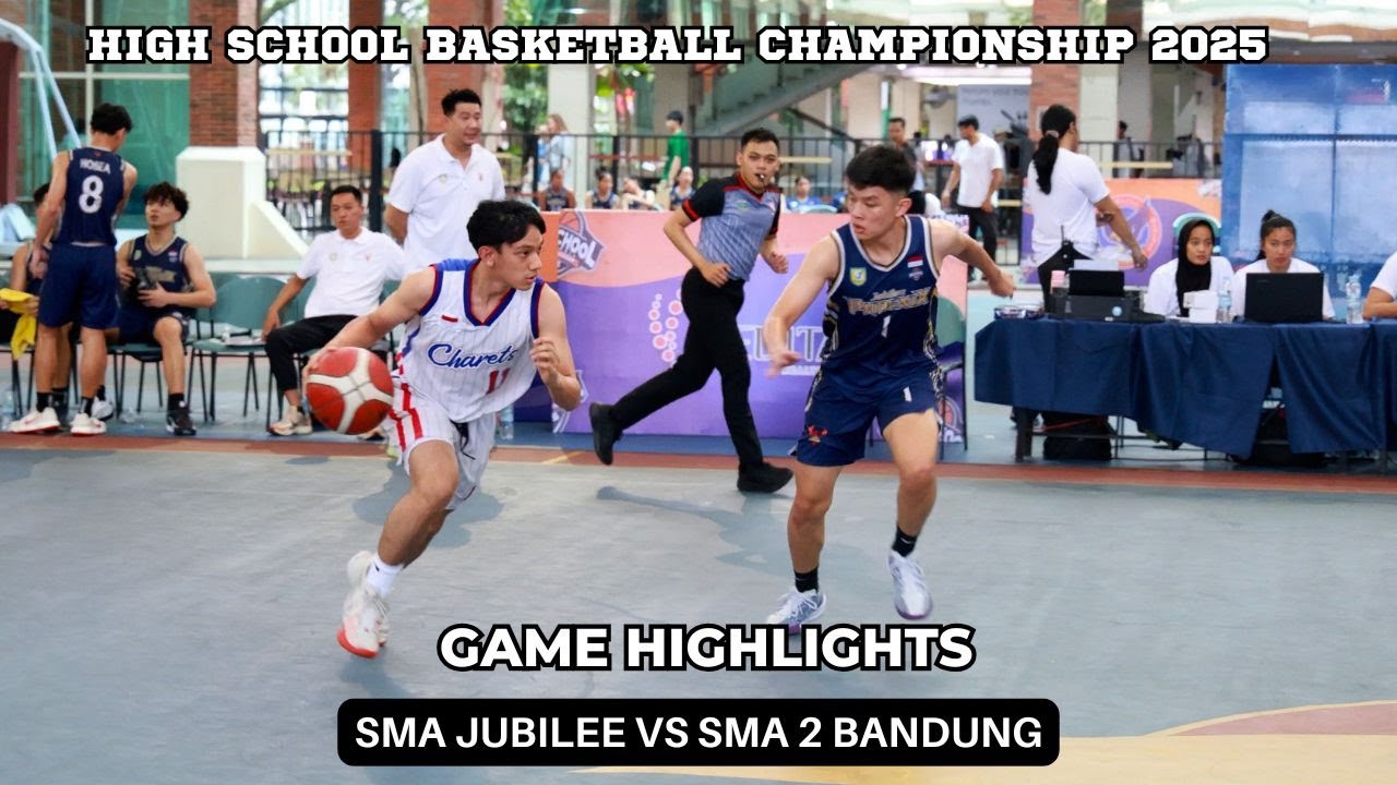 FUTURE STARS SHINE: SMA JUBILEE vs SMA 2 BANDUNG. Benjamin Hernusi is Very Shifty For Jubil!