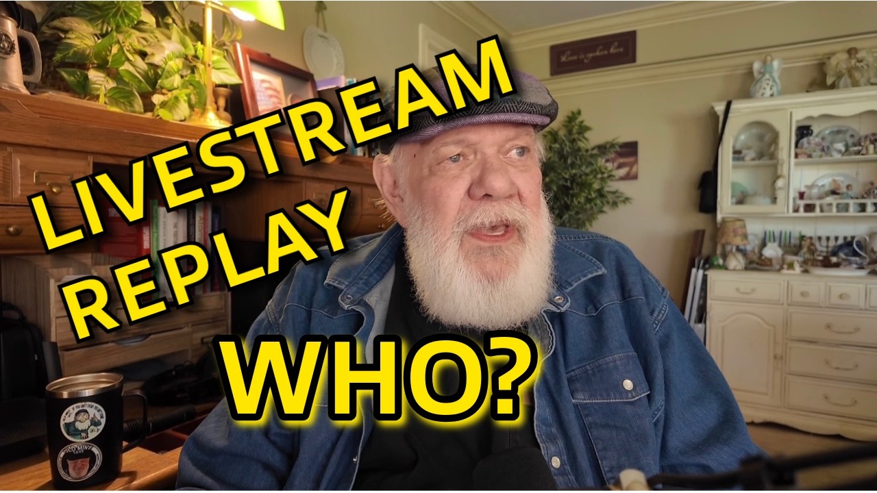 Who Or Why? Livestream Replay
